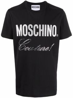 Moschino футболка с логотипом