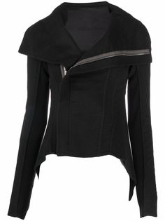 Rick Owens куртка асимметричного кроя