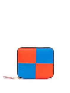 Comme Des Garçons Wallet клетчатый кошелек в стиле колор-блок