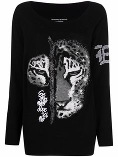 Ermanno Scervino кашемировый джемпер с нашивкой