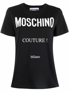 Moschino футболка с логотипом