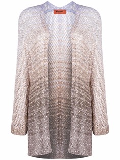 Missoni кардиган рыхлой вязки с эффектом омбре
