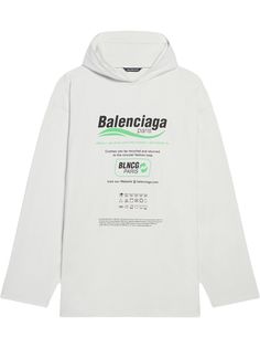 Balenciaga футболка Dry Cleaning с капюшоном