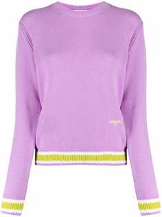 MSGM джемпер с вышитым логотипом