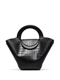 Bottega Veneta сумка-тоут Doll с тиснением под кожу крокодила