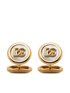 Dolce & Gabbana запонки с логотипом DG