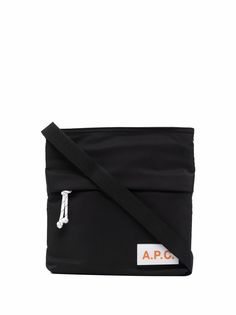 A.P.C. сумка на плечо Protection с нашивкой-логотипом