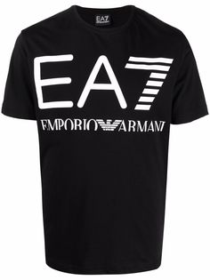 Ea7 Emporio Armani футболка с логотипом