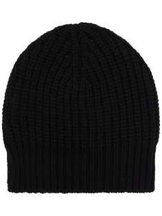 Maryya шапка бини в рубчик