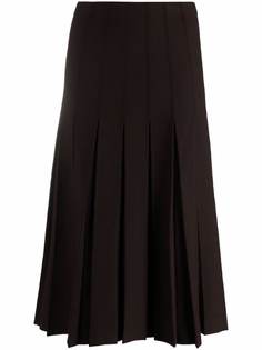 Beaufille юбка миди со складками