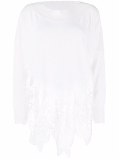 Ermanno Scervino джемпер с кружевом
