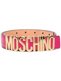 Moschino регулируемый ремень с логотипом