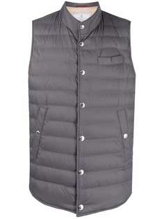 Brunello Cucinelli стеганый жилет