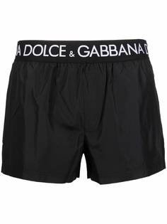 Dolce & Gabbana плавки-шорты с логотипом