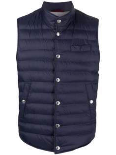 Brunello Cucinelli стеганый жилет