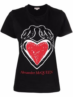 Alexander McQueen футболка с логотипом