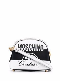 Moschino сумка через плечо с логотипом
