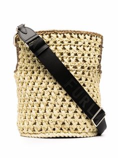 Furla плетеная сумка на плечо