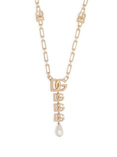 Dolce & Gabbana цепочка на шею с логотипом