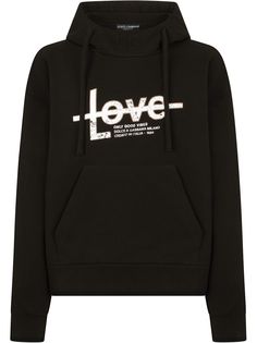 Dolce & Gabbana худи с надписью