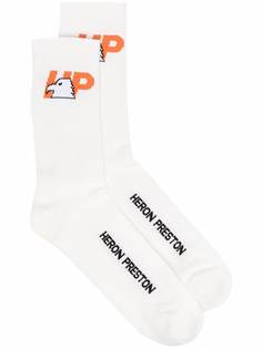 Heron Preston высокие носки Eagle