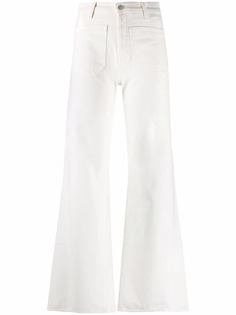Nili Lotan расклешенные джинсы Florence с завышенной талией