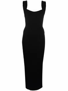 Alaïa Pre-Owned приталенное платье 1990-х годов с открытой спиной