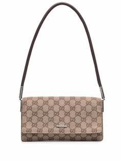 Gucci Pre-Owned сумка на плечо 1990-х годов с узором GG Supreme