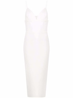Alex Perry креповое платье с V-образным вырезом