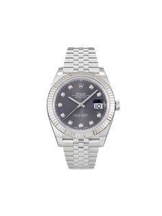 Rolex наручные часы Datejust Oyster Perpetual pre-owned 41 мм 2021-го года