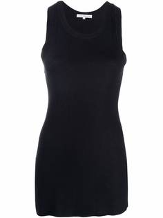 James Perse U-neck longline tank top