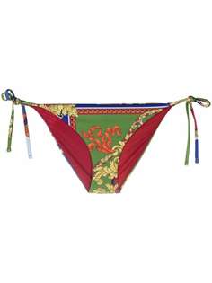 Versace Medusa Renaissance-print bikini bottoms