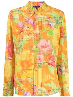 Ralph Lauren Collection рубашка Hailey с цветочным принтом
