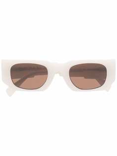 Kuboraum U8 geometric frame sunglasses