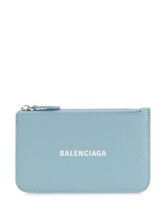 Balenciaga кошелек на молнии с логотипом