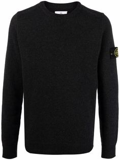 Stone Island джемпер с нашивкой-логотипом