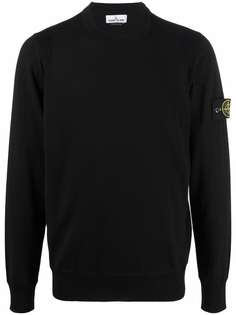 Stone Island джемпер с нашивкой-логотипом