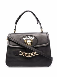 Moschino сумка-тоут Teddy Bear с логотипом