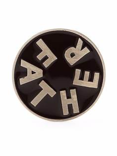 Jil Sander значок с надписью Father