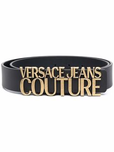 Versace Jeans Couture ремень с пряжкой-логотипом