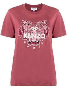 Kenzo футболка с принтом Tiger