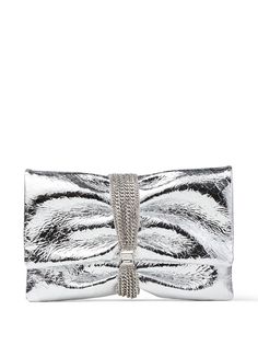Jimmy Choo клатч Daisy с жатым эффектом