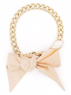 Atu Body Couture цепочка на шею с бантом