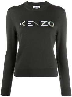 Kenzo джемпер с вышитым логотипом