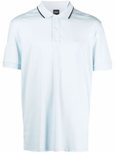 Boss Hugo Boss рубашка поло с вышитым логотипом