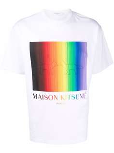 Maison Kitsuné футболка с логотипом