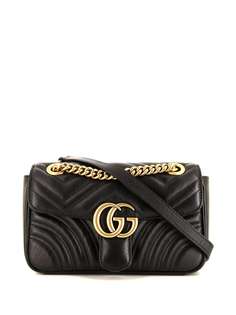 Gucci Pre-Owned мини-сумка на плечо GG Marmont 2020-го года