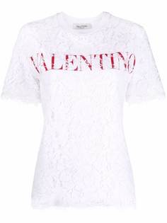 Valentino футболка с логотипом VLTN