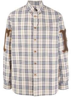 Burberry рубашка в клетку