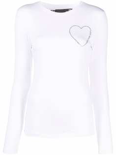 Love Moschino топ с длинными рукавами